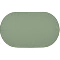Cygvd Oval Polyester Tablecloth Sage 60 by 102 Inch - Product view